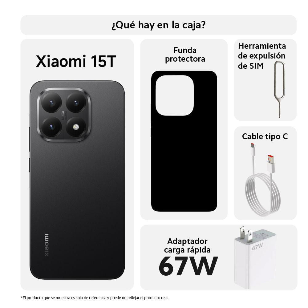 Xiaomi mi 15T Negro 4