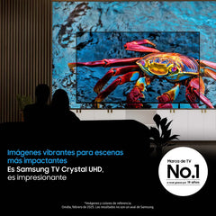 Televisor SAMSUNG 55" 4K Ultra HD Crystal UHD