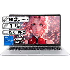PORTÁTIL ASUS CORE I7-13620H 16GB RAM 1TB SSD 156