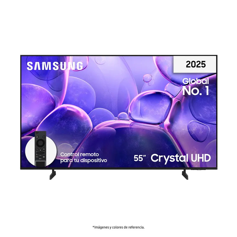 Televisor SAMSUNG 55" 4K Ultra HD Crystal UHD